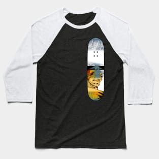 Distressed Skateboard - NC - Sagat Baseball T-Shirt